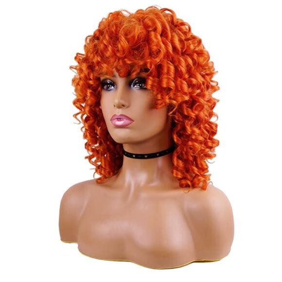 AIDUSA Short Loose Curly Wig for Black Women Short Curly Wigs for Women Curl